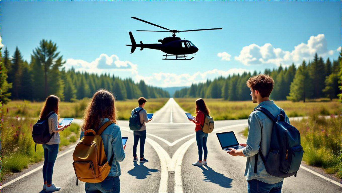 A helikopterszülők túlprotectív magatartása gátolja a felnőtté válást.