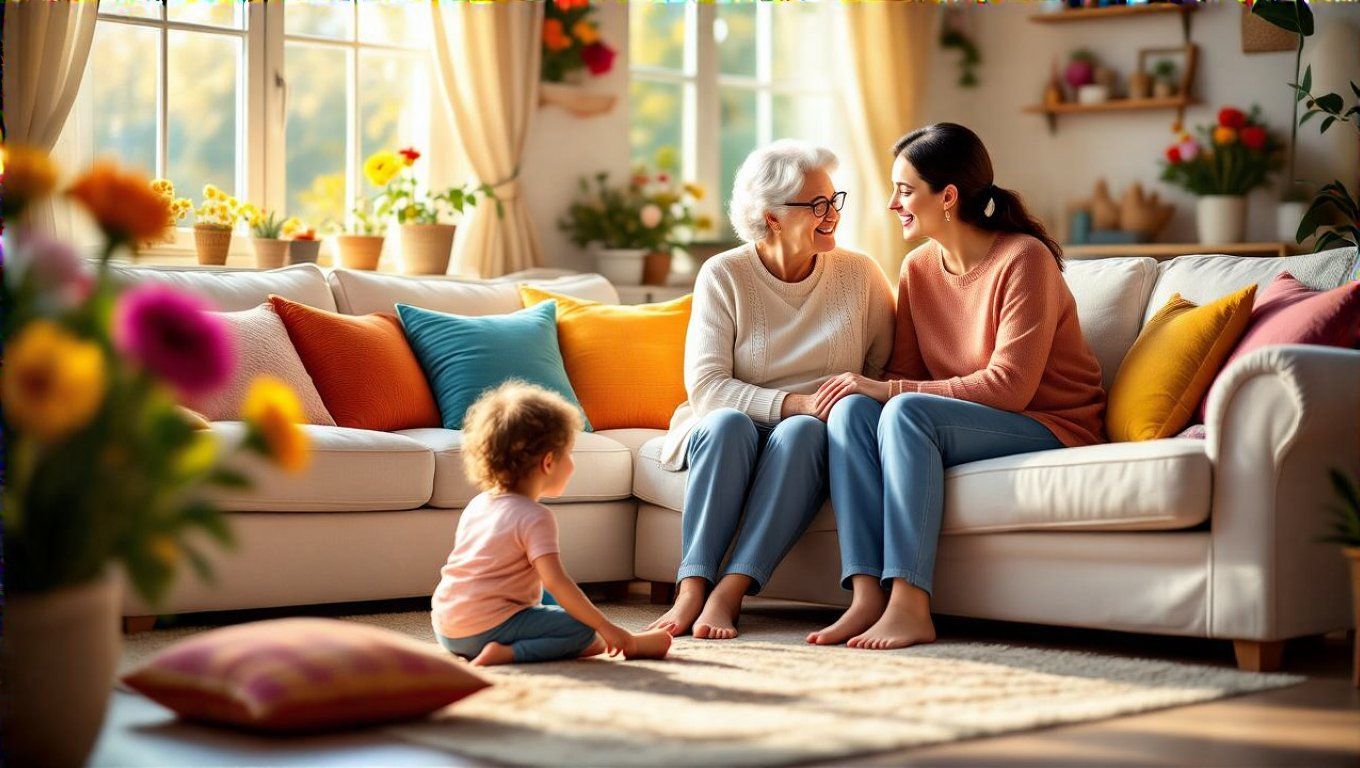A nagyszülők szerepe kulcsfontosságú a családi harmóniában.