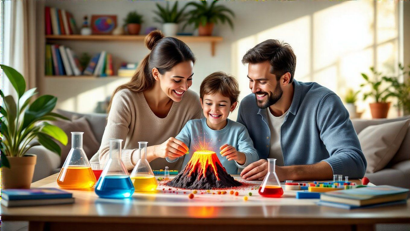 A tudomány összeköt minket, mint közös családi érdeklődés.