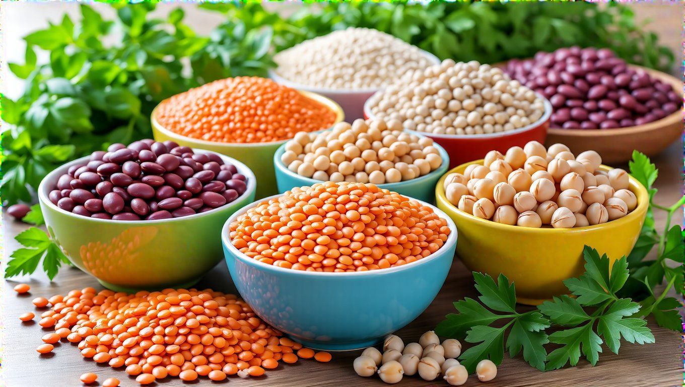 A hüvelyesek gazdag fehérjeforrások a kismamáknak.