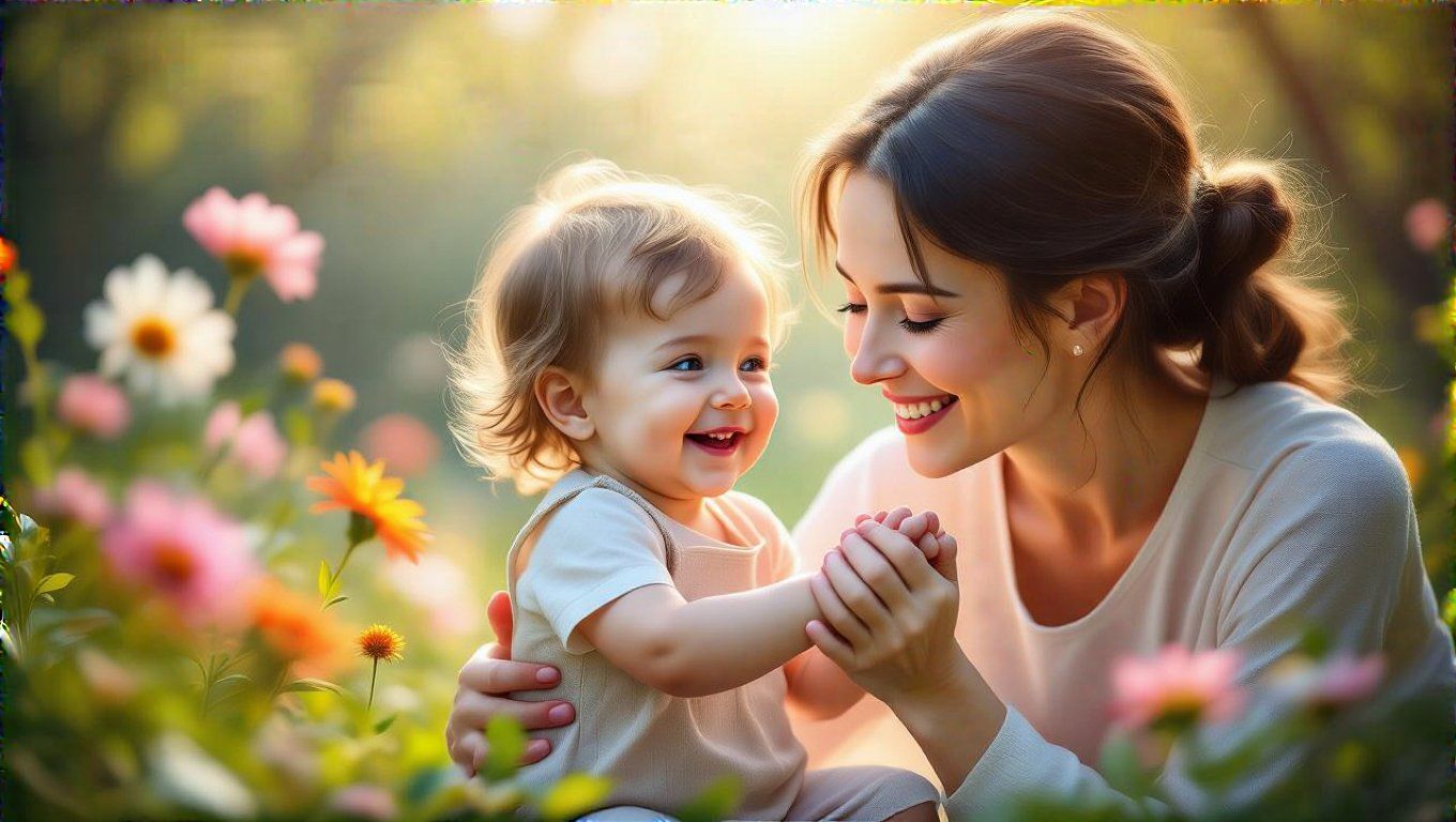 A mosoly a legőszintébb nyelv az anyaságban.