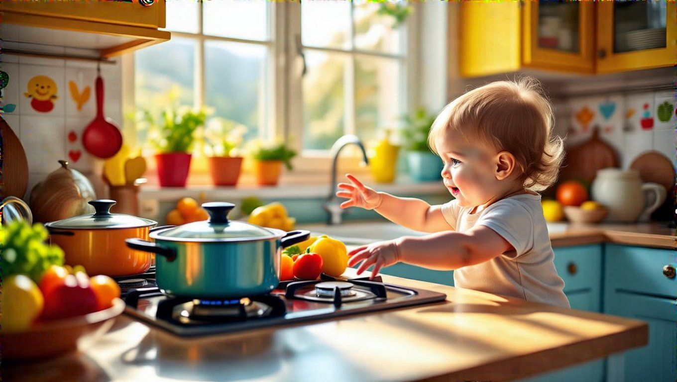 A forró étel felfedezése veszélyezteti a totyogókat.