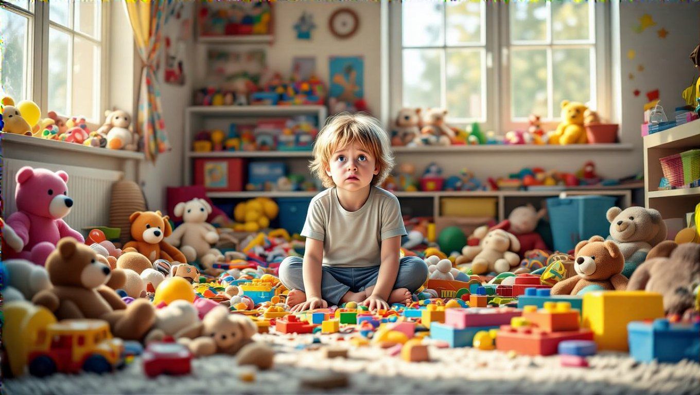 A túlzott bőség elnyomhatja a gyerekek kreativitását.