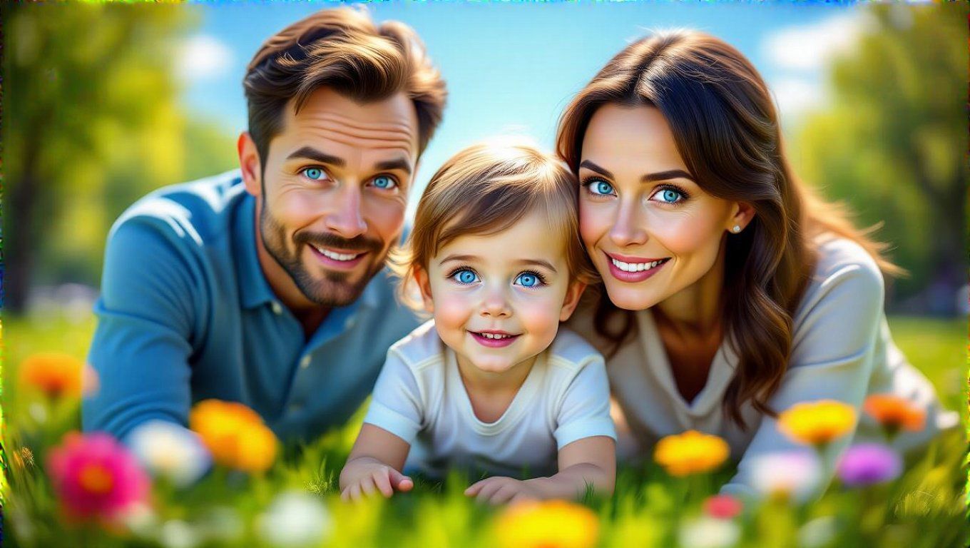 A szemszín a genetikai öröklődés bonyolult folyamata.