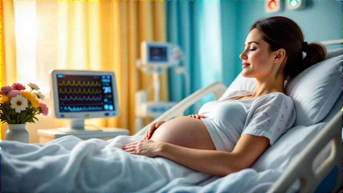 A túlérés növeli a szülési komplikációk kockázatát.