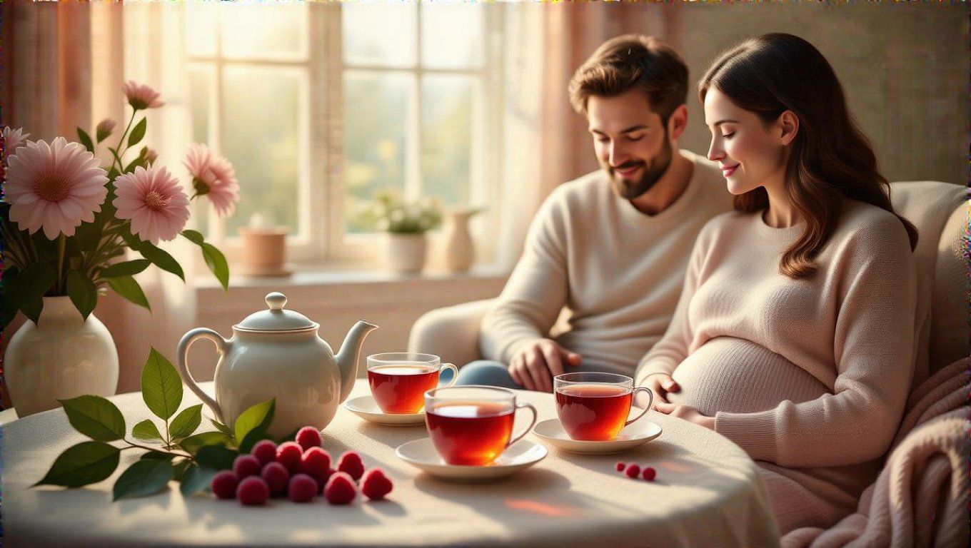 A málnalevél tea számos előnnyel bír a vajúdás során.