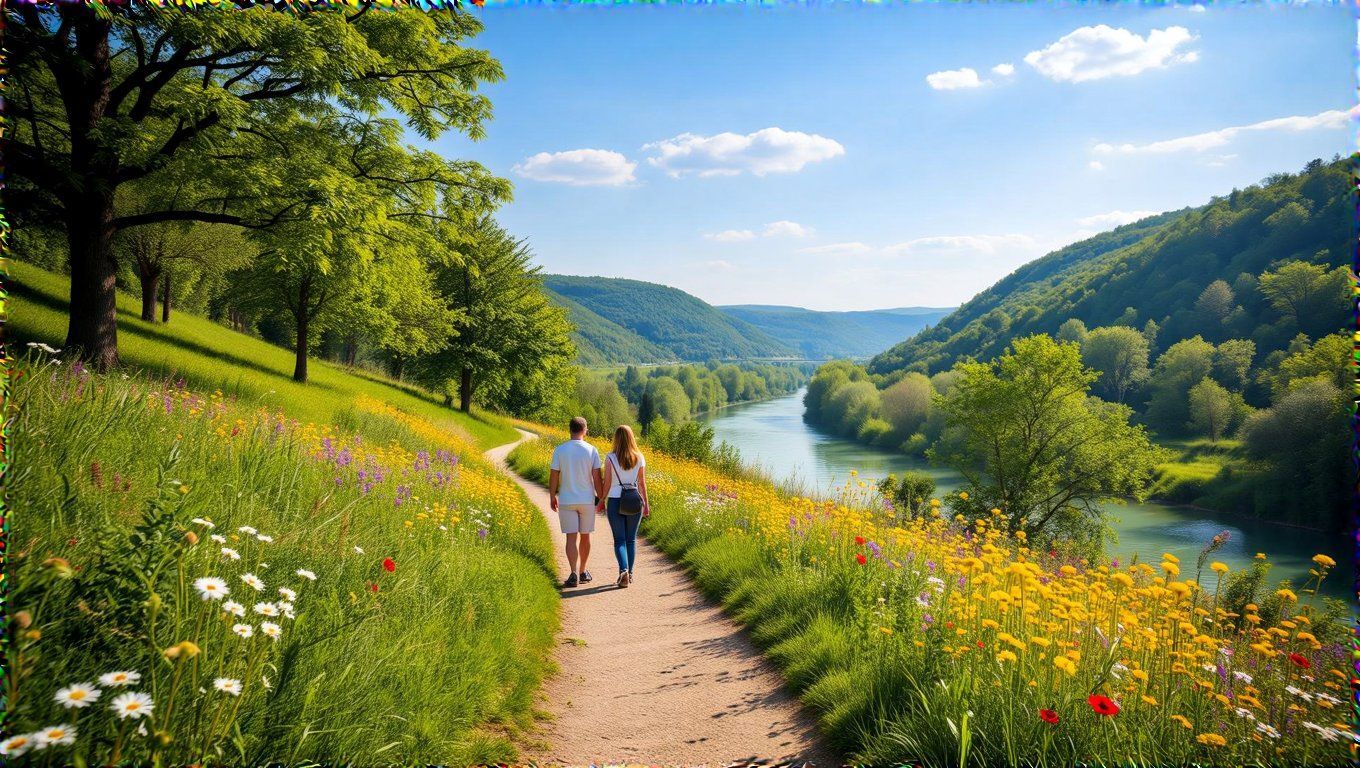 Zebegény tanösvénye lenyűgöző panorámát kínál a Dunára.