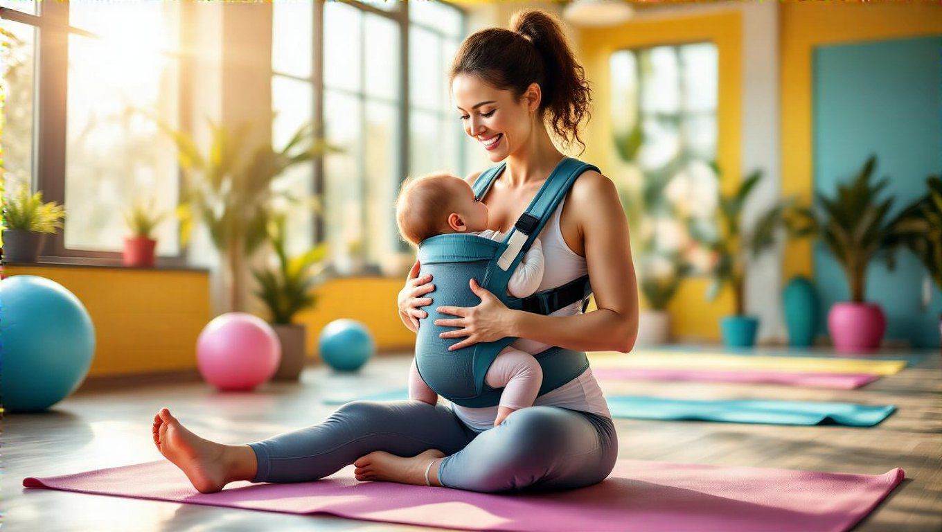 A kangafitnesz erősíti az anyai-baba köteléket és egészséget!