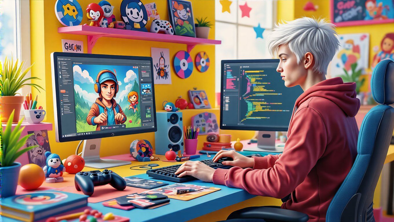 A játékfejlesztők kreatívan formálják a tanulási élményeket.