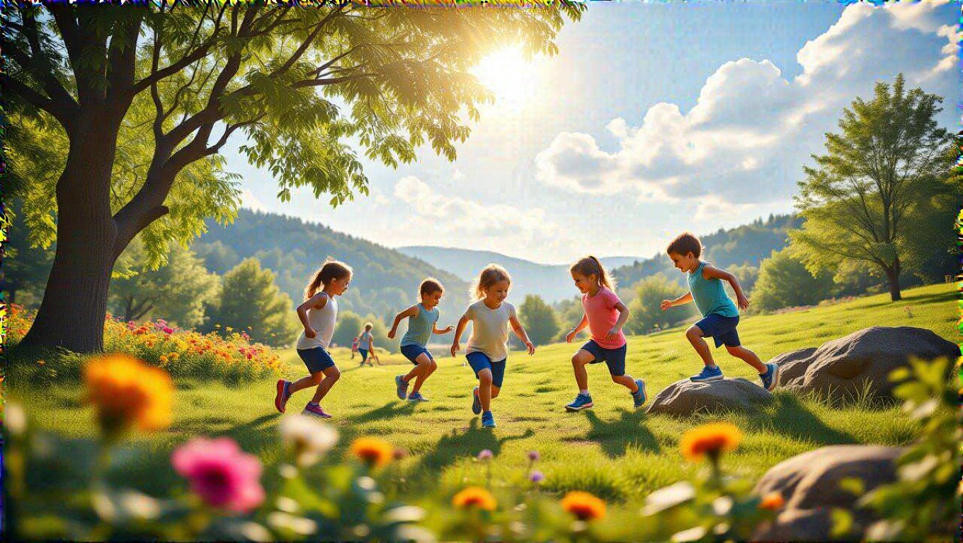 A szabad levegő növeli a gyerekek immunrendszerét.