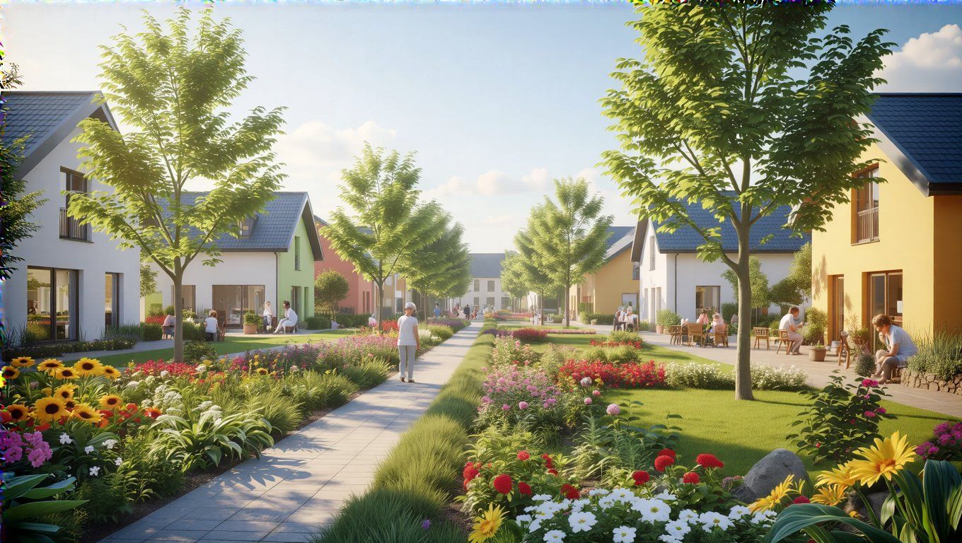 A modern falvak támogató közegként erősítik a közösséget.