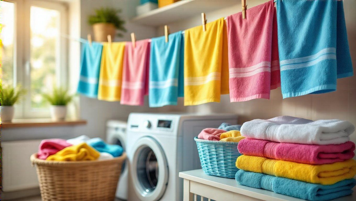 A törölközők nedvessége penészesedést okozhat, ha nem száradnak.