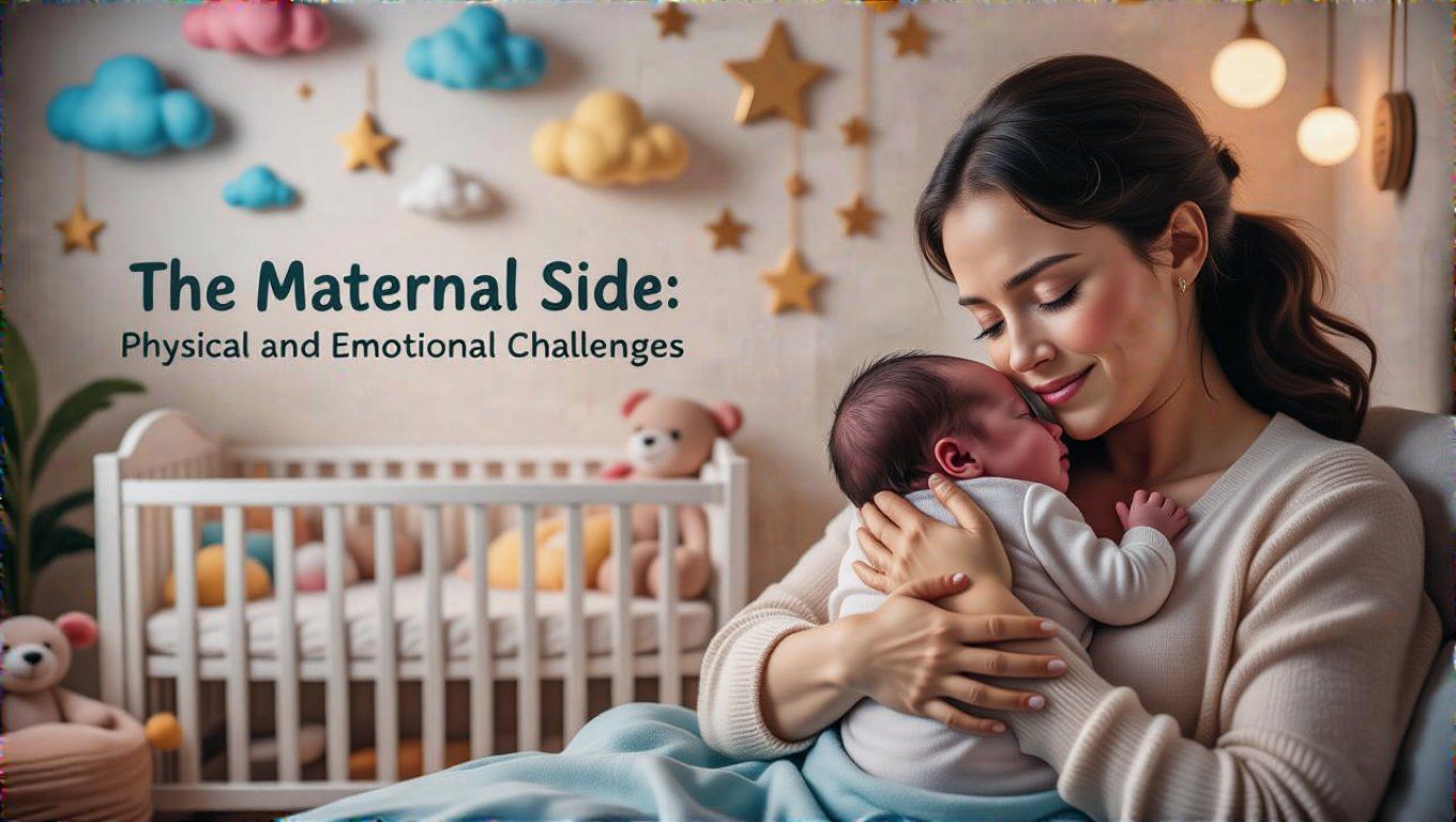 Az anyai oldal stressze hatással van a baba fejlődésére.