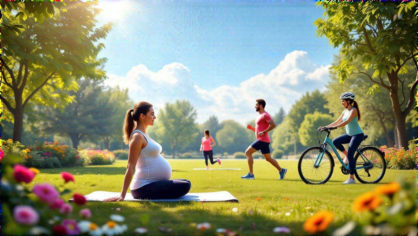 A vízi sportok kiválóak a várandós nőknek!