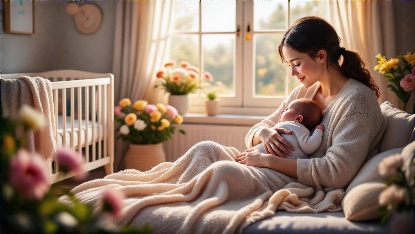 A negyedik trimeszter támogatja a kismamák lelki gyógyulását.