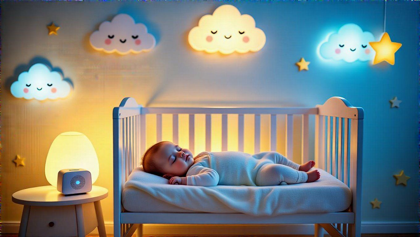 A baba nyugtalansága jelzi a zaj túlzását.