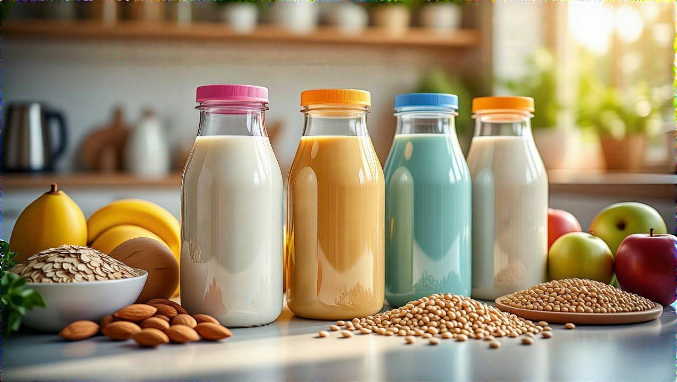 A növényi italok tápanyagprofilja eltér a tehéntejétől.