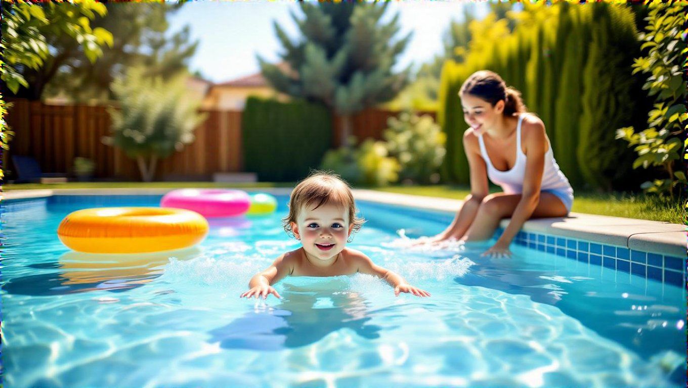 A korai úszásoktatás segít a vízbiztonság fejlődésében.