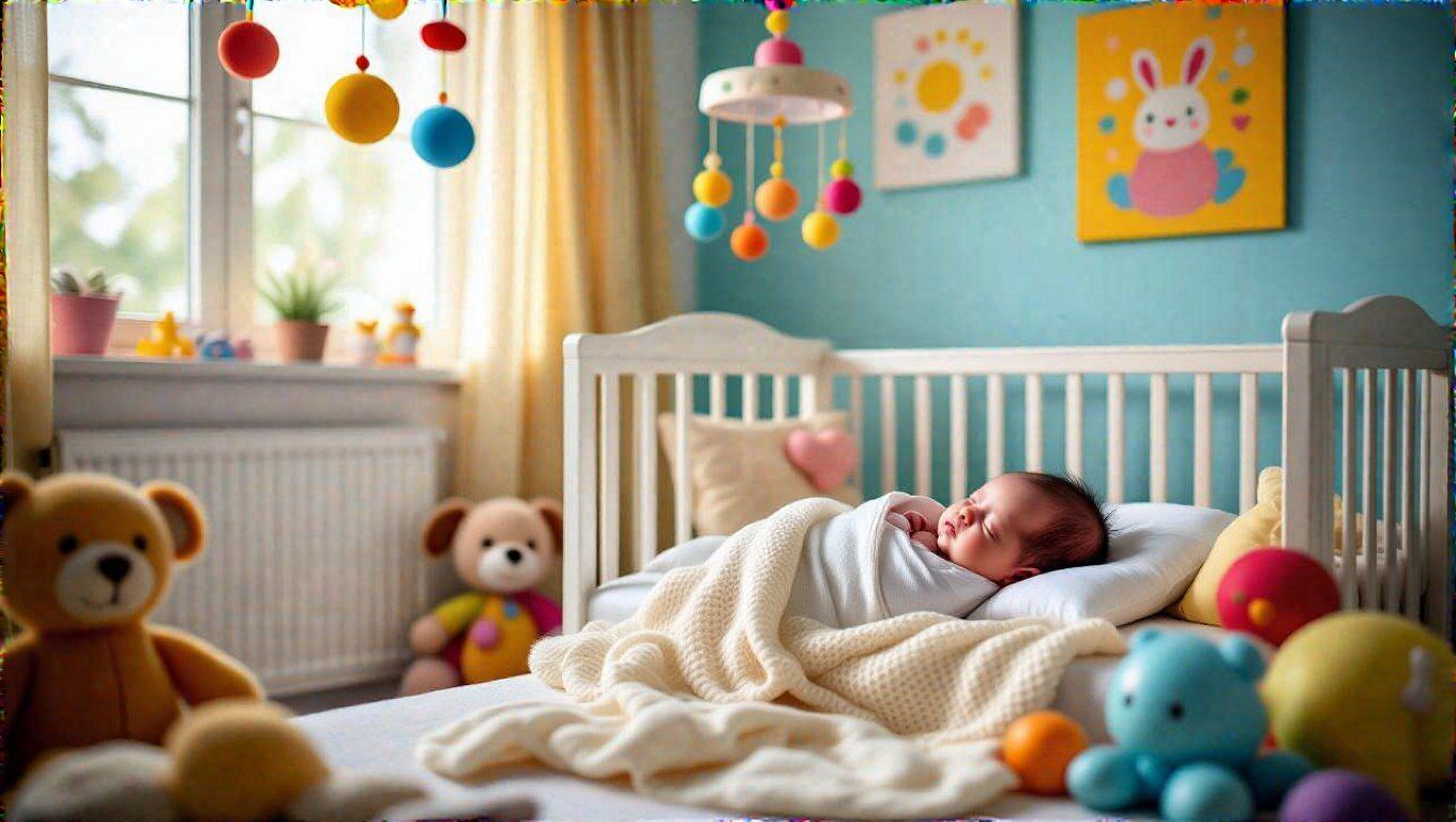 A csecsemők látása fokozatosan élesedik az első hónapokban.