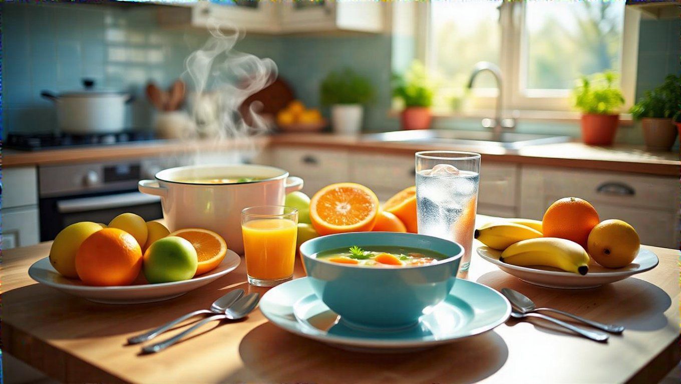 A fokozatos étrendváltozás segíti a gyermek felépülését.