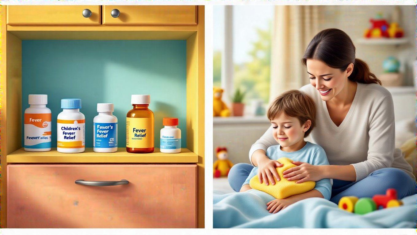 A lázcsillapítás során fontos a gyógyszer és a fizikai módszer kombinálása.