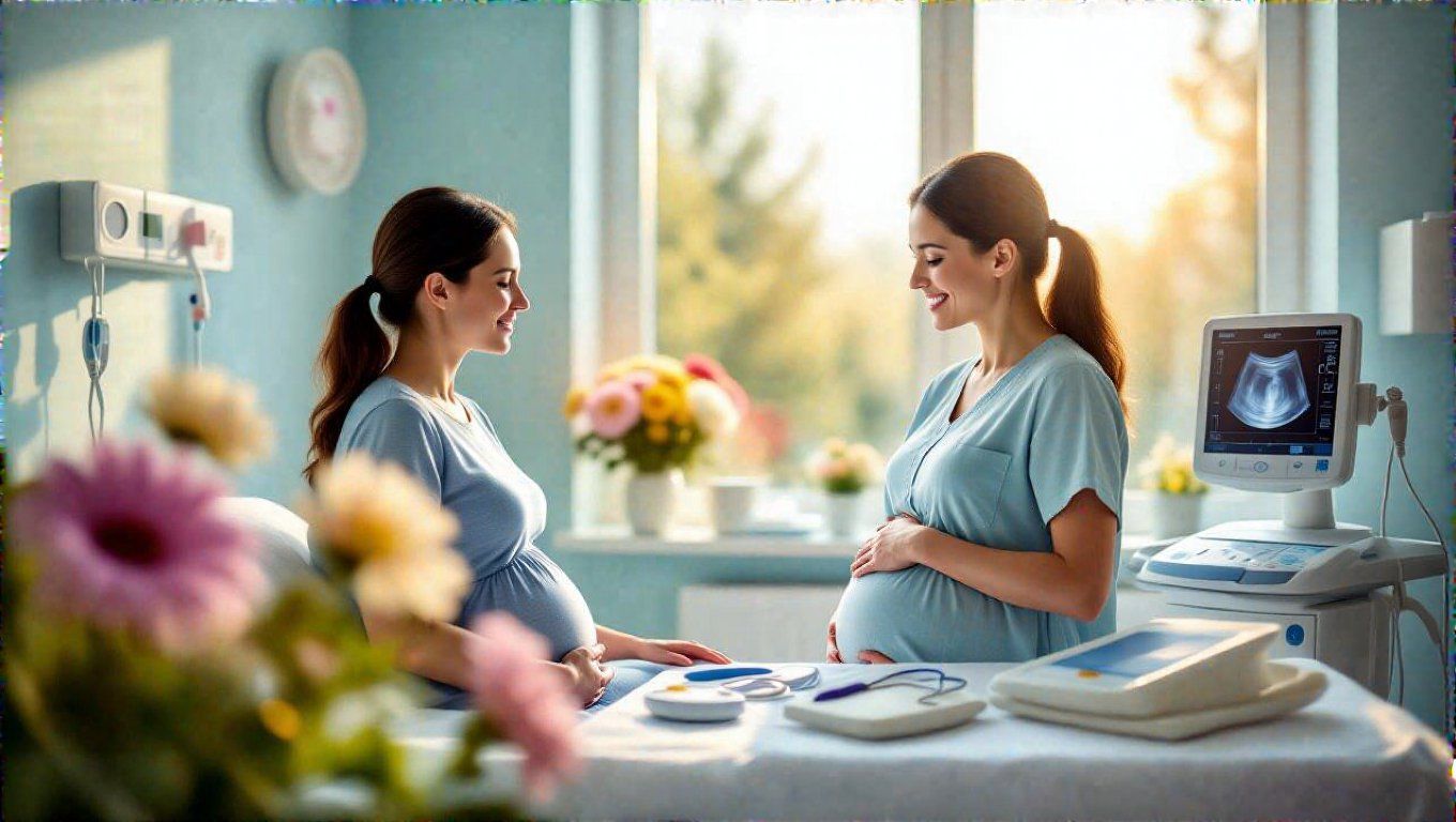 A preeklampszia szűrés segít a szövődmények megelőzésében.