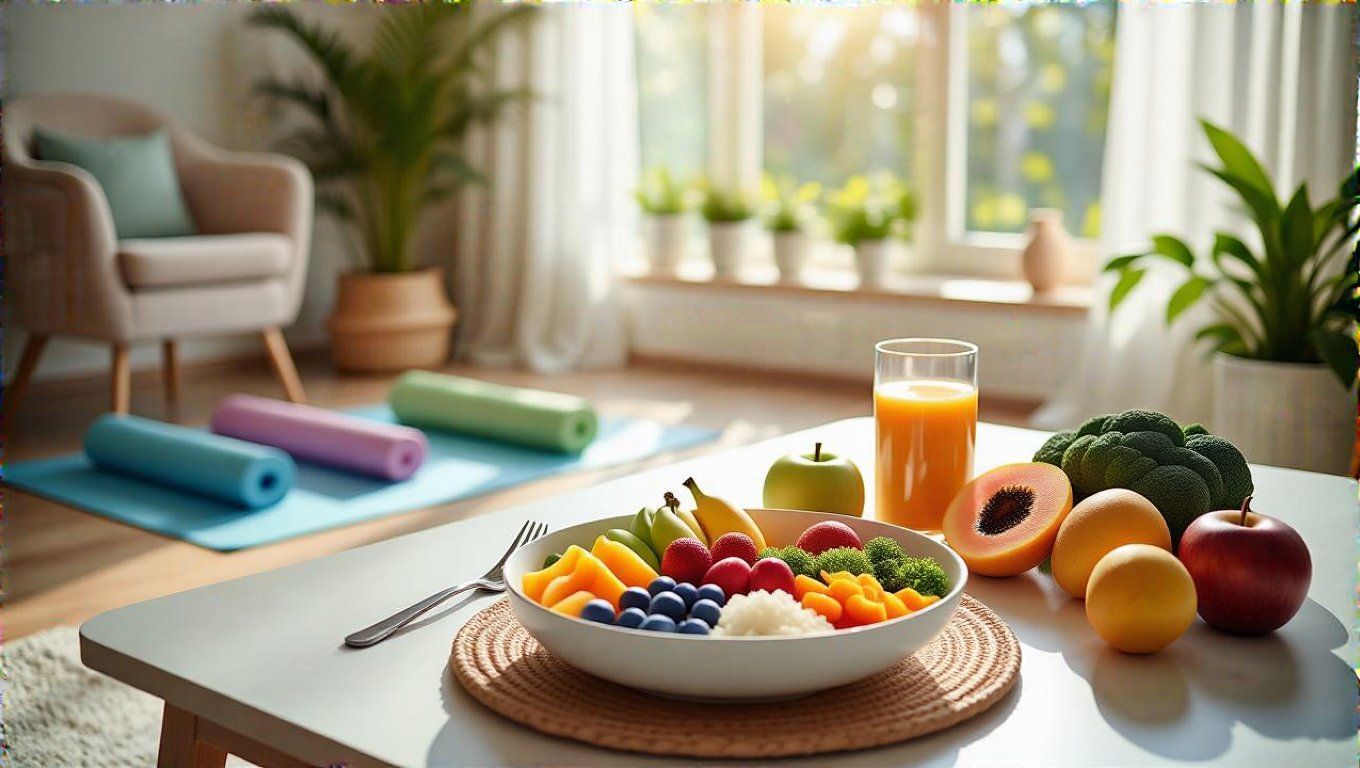 A szülés utáni regenerációhoz fontos a megfelelő táplálkozás és mozgás.