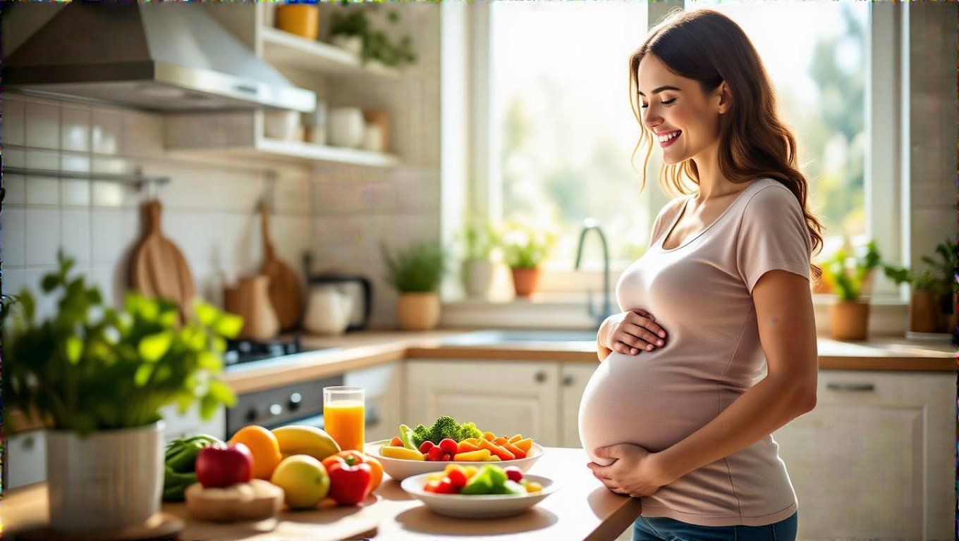 A terhességi súlygyarapodás a magzat egészségére utalhat.