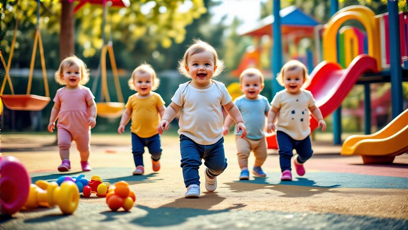 A totyogók viccessége a felfedezés és bizonytalanság keveréke.