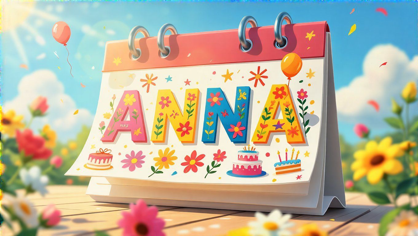 Anna névnapjai évente több mint tizenkétszer is ünnepelhetők.