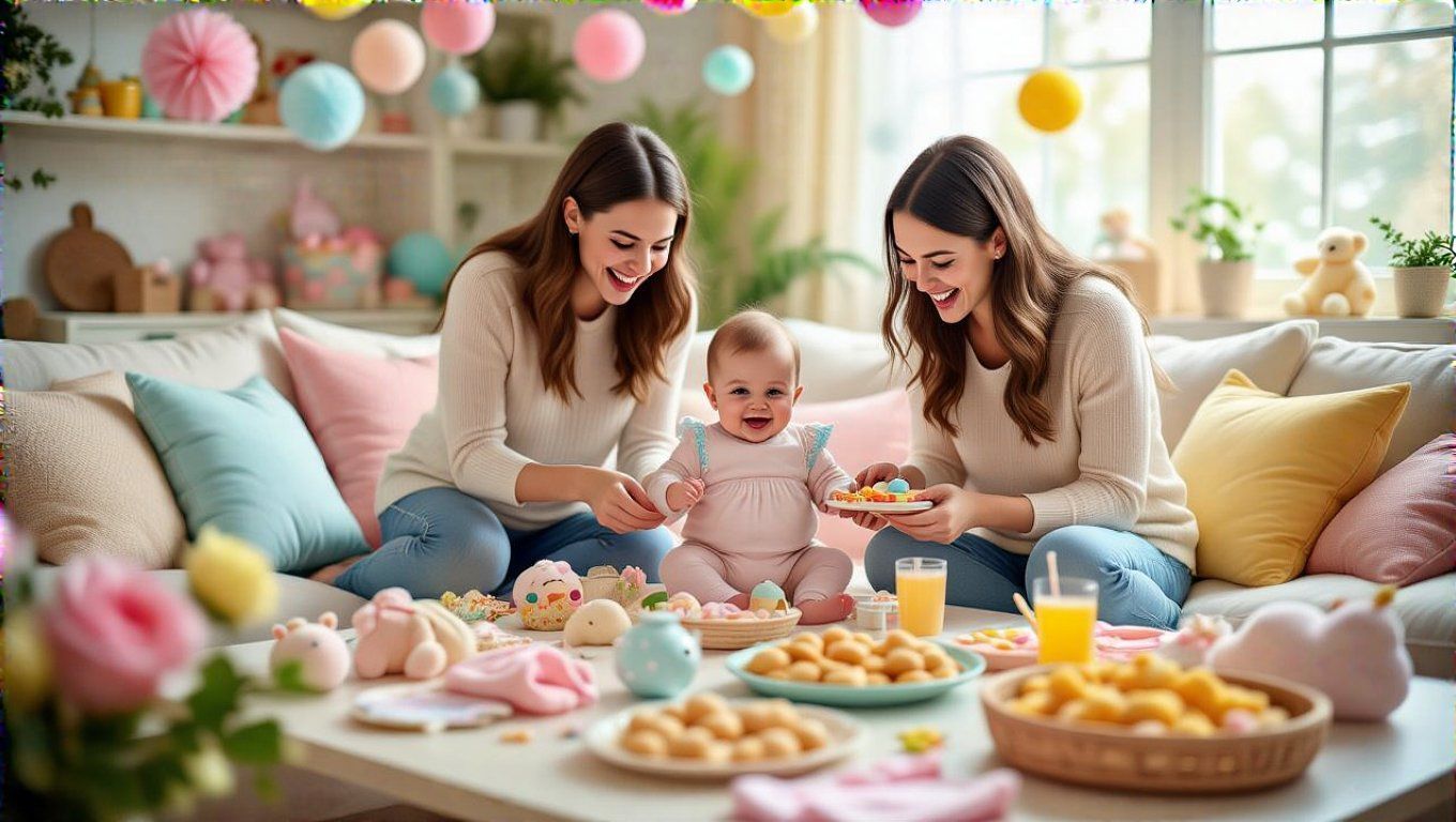 Kreatív játékokkal fokozhatjuk a nesting party hangulatát.