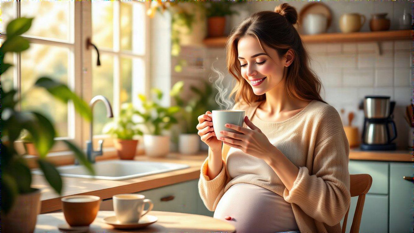 A koffein befolyásolhatja a magzat agyi fejlődését.