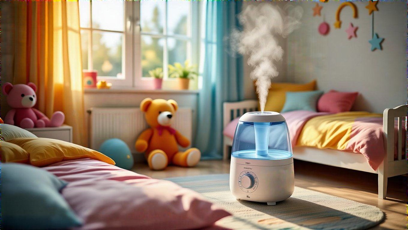 A meleg pára segít a légutak megnyugtatásában.