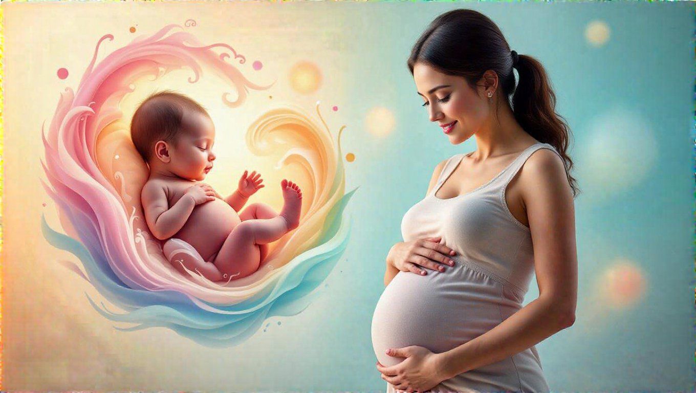 A légzőmozgások segítik a magzat tüdőfejlődését.