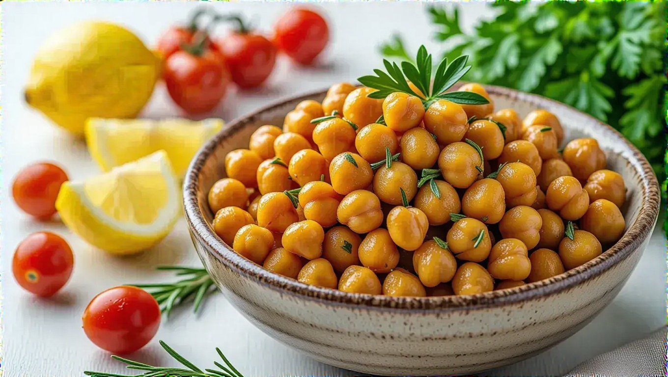 A sült csicseriborsó egészséges és ízletes ropogtatnivaló!