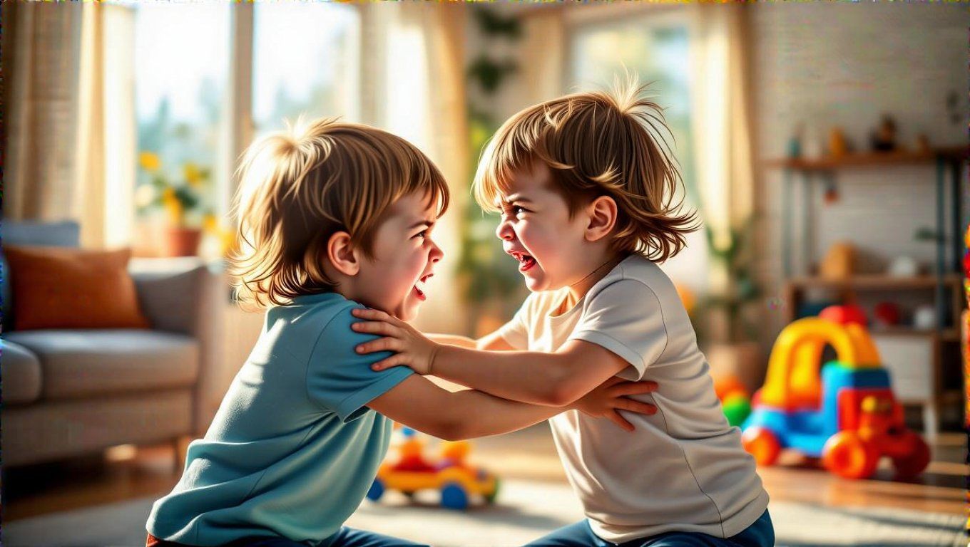 A testvérek közötti agresszió gyakori, de kezelhető probléma.