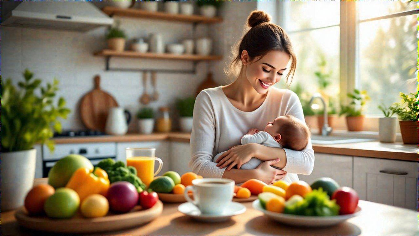 A kávé mérsékelt fogyasztása nem árt a szoptatásnak.