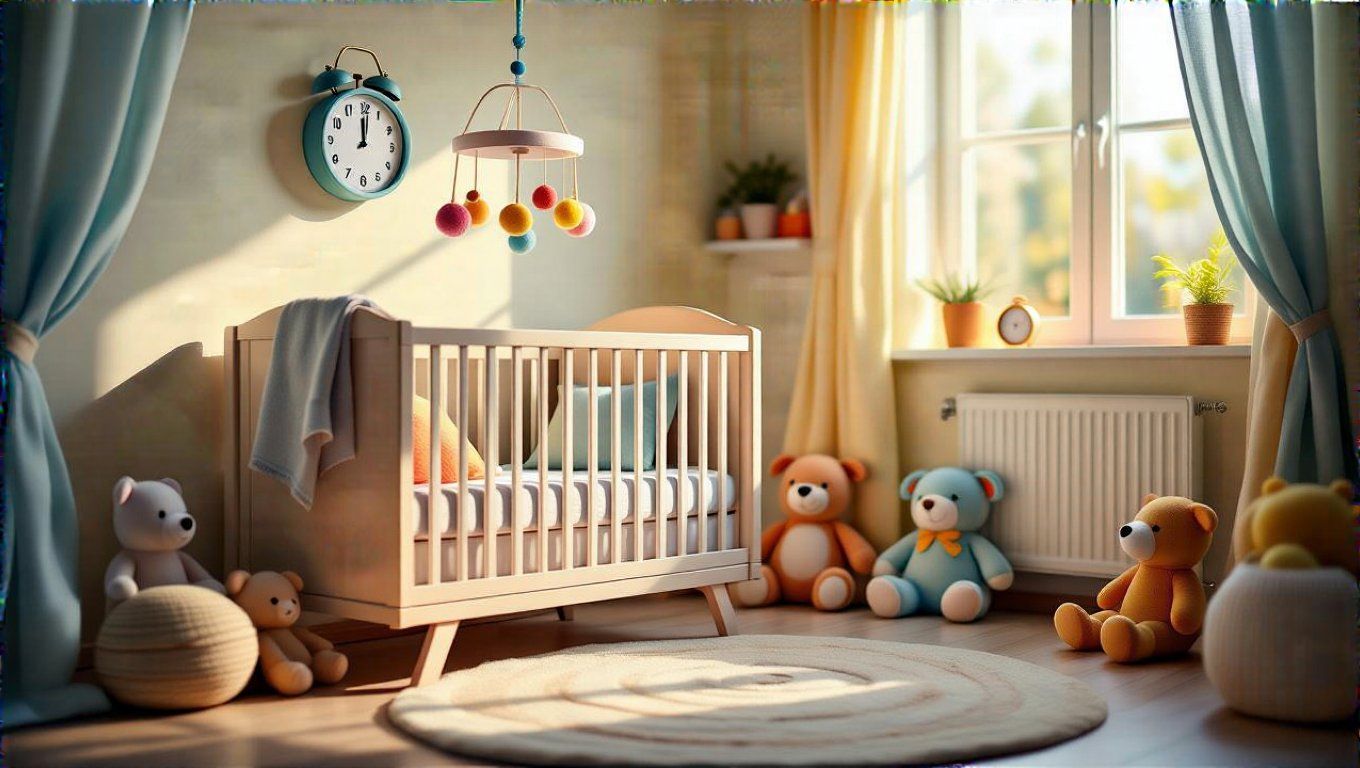 Az időeltolódás hatással van a baba alvási ritmusára.