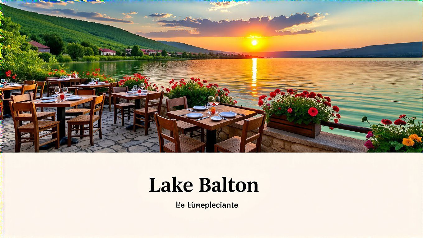 A Balaton partján és hegyvidéken is pihentető éttermek várnak.