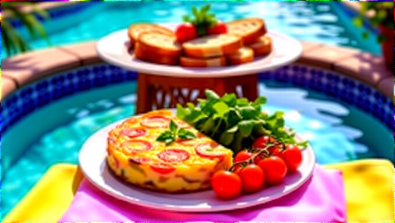 A spanyol tortilla tojás és burgonya ízgazdag találkozása.