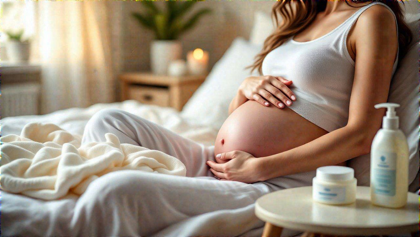 A bőrgyógyász segíthet a terhességi bőrirritációk kezelésében.