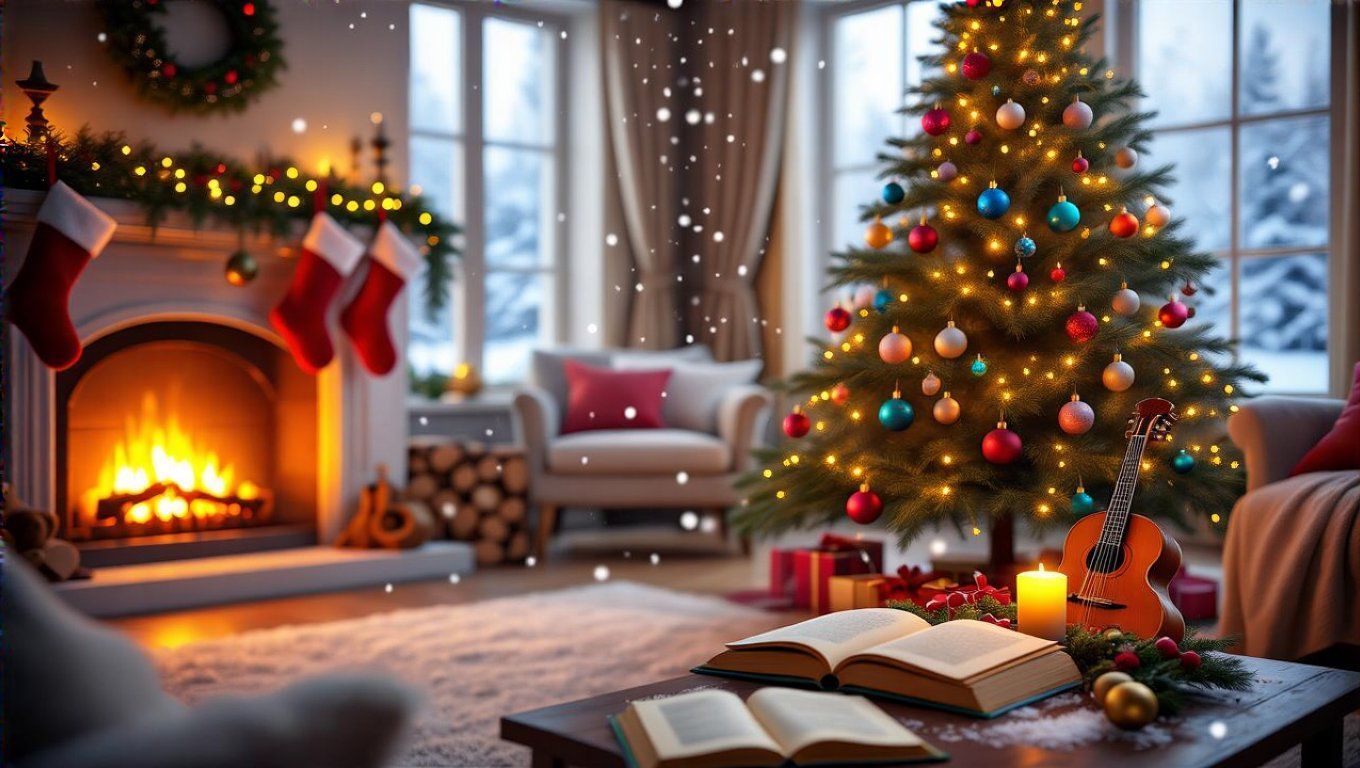 A mesék és zene varázsa fokozza az ünnepi hangulatot.