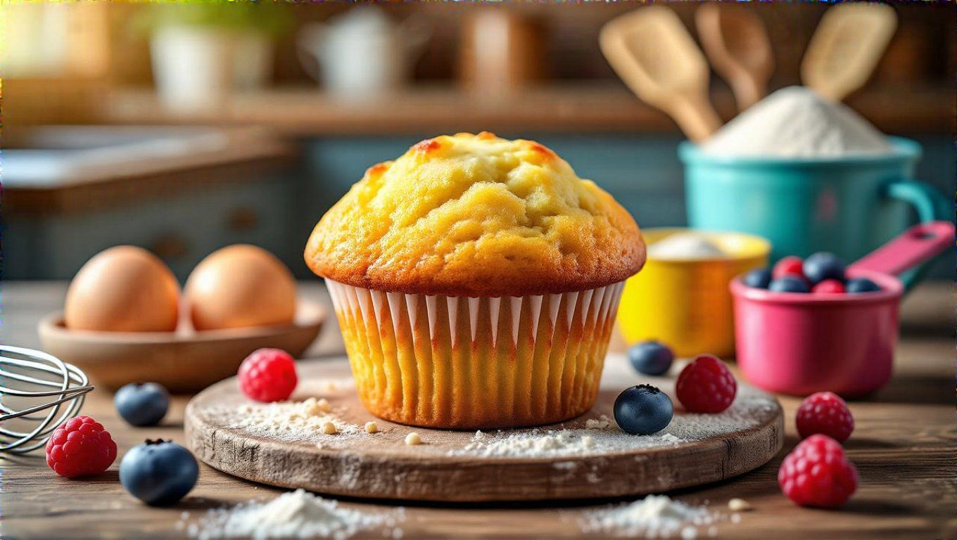 A pihentetés javítja a muffinok textúráját és ízét.