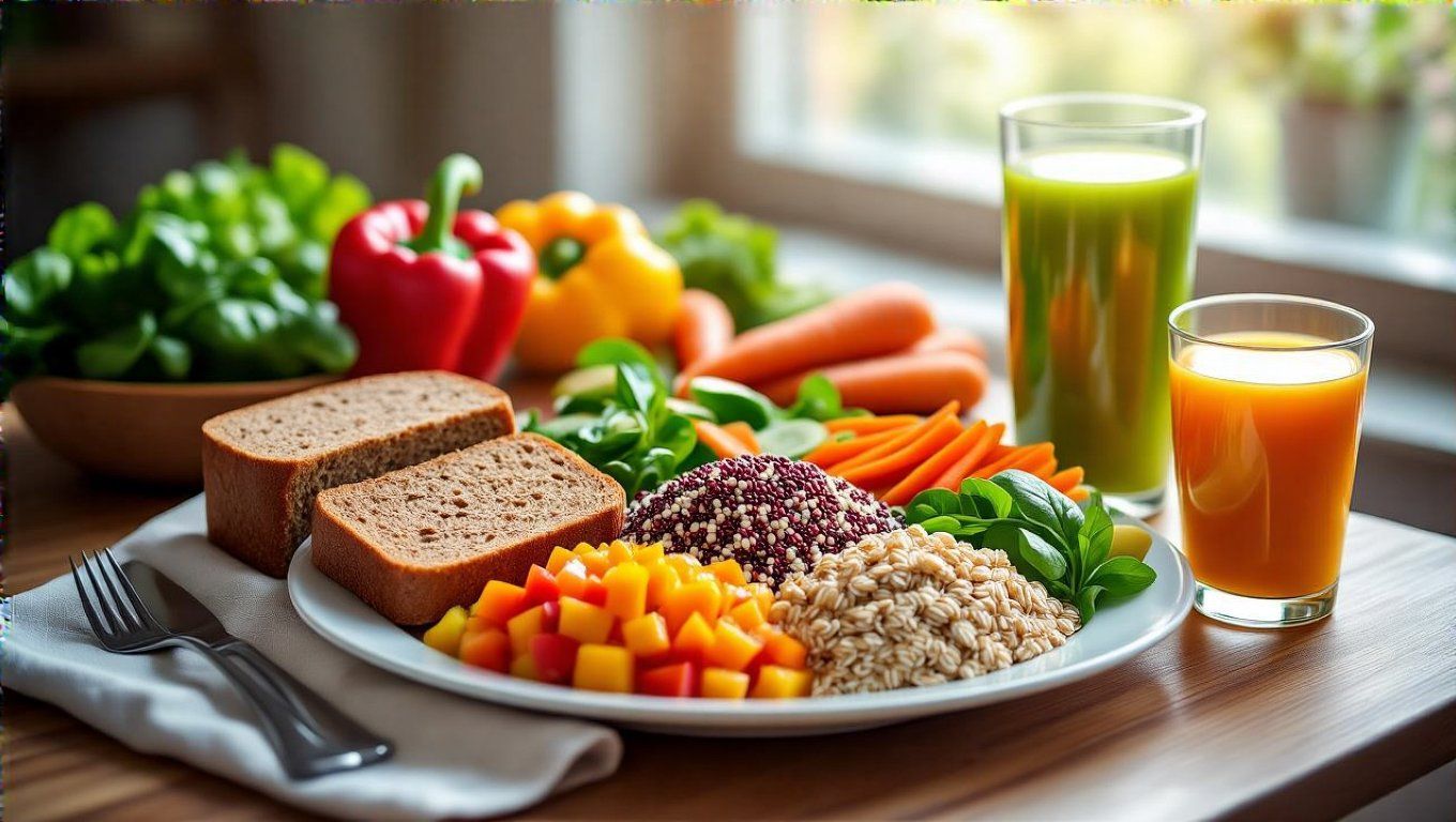 A megfelelő rostbevitel javítja a baba emésztését.