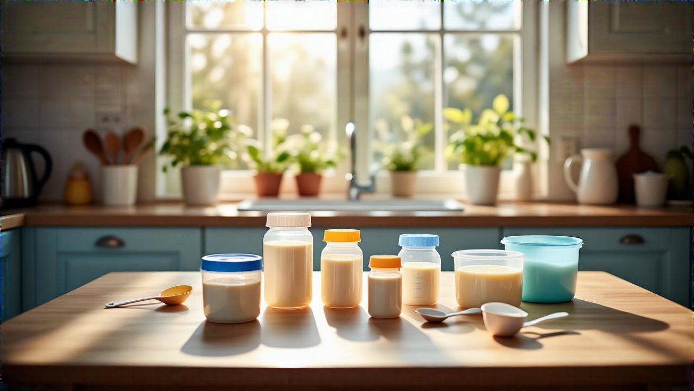 A megfelelő adagolás és higiénia alapvető a tápszerhez.