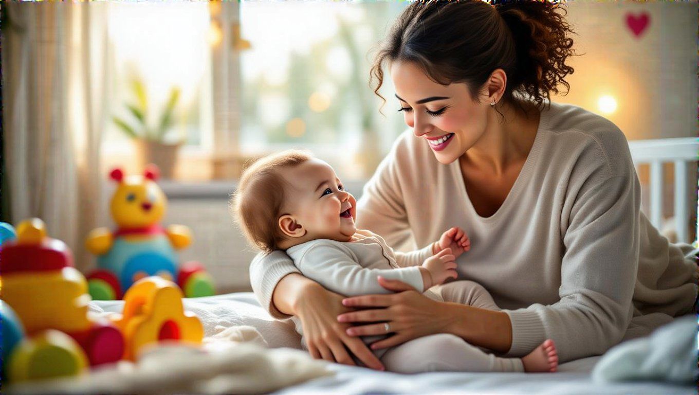 A válaszkész nevelés támogatja a csecsemők érzelmi fejlődését.
