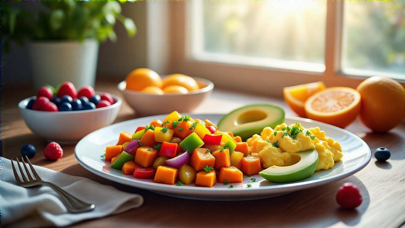 Az édesburgonya jó forrása a rostoknak és vitaminoknak.