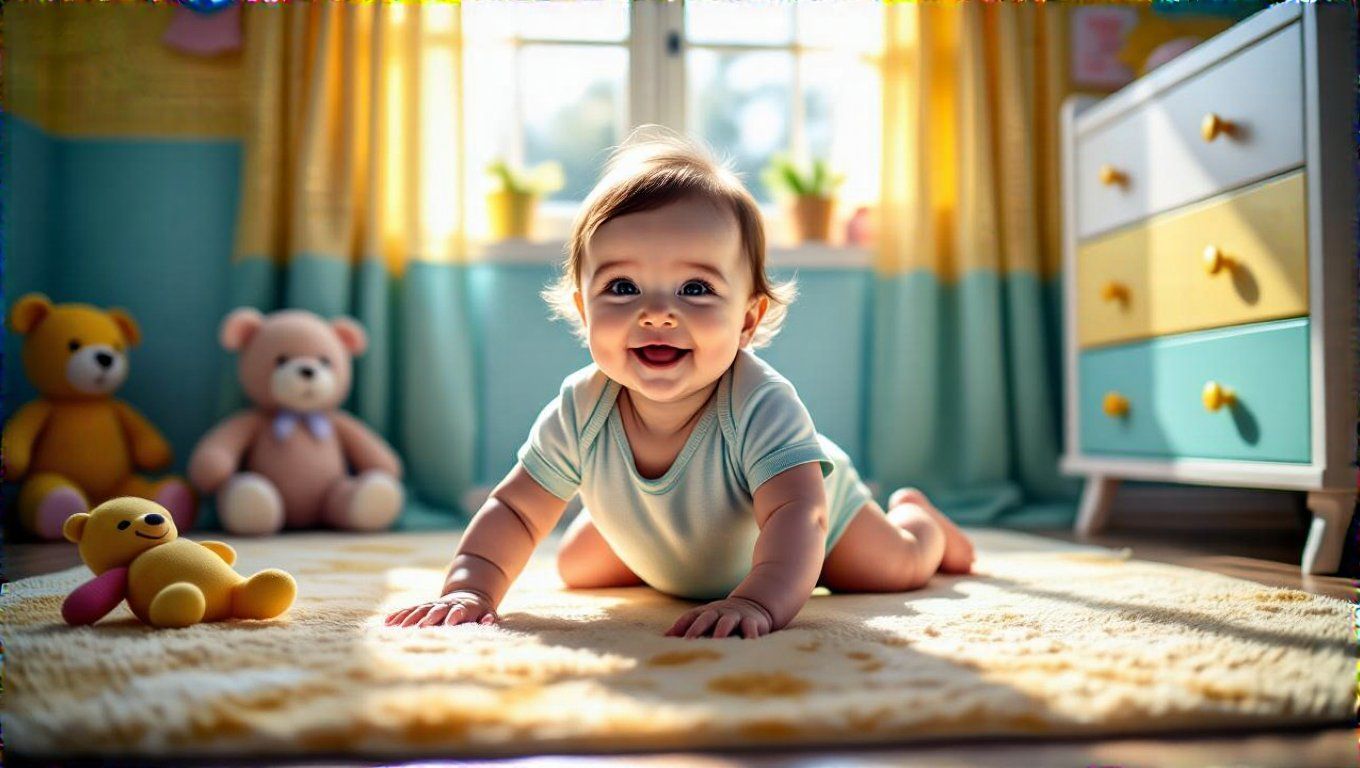 A késlekedés fejlődési eltéréseket jelezhet a babánál.