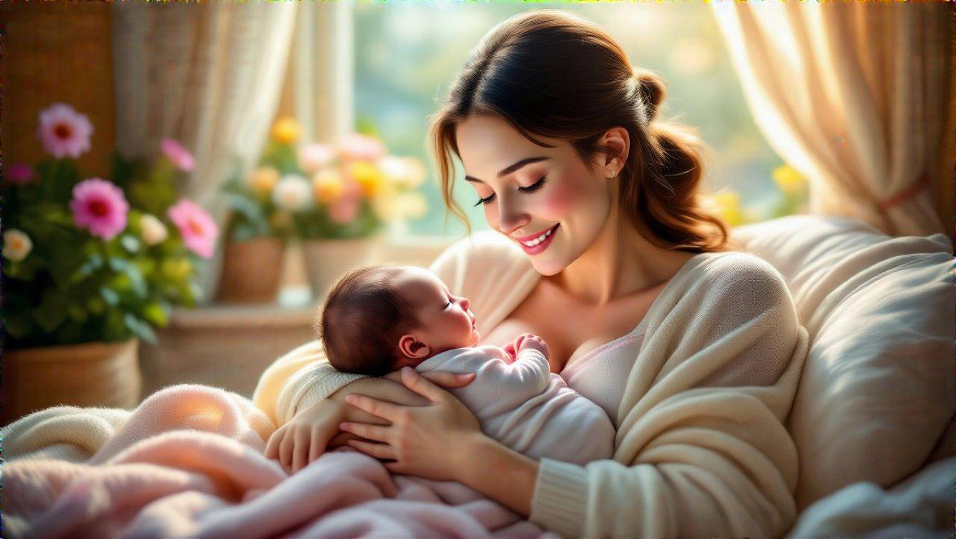 Az oxitocin erősíti a közelséget szoptatás közben.