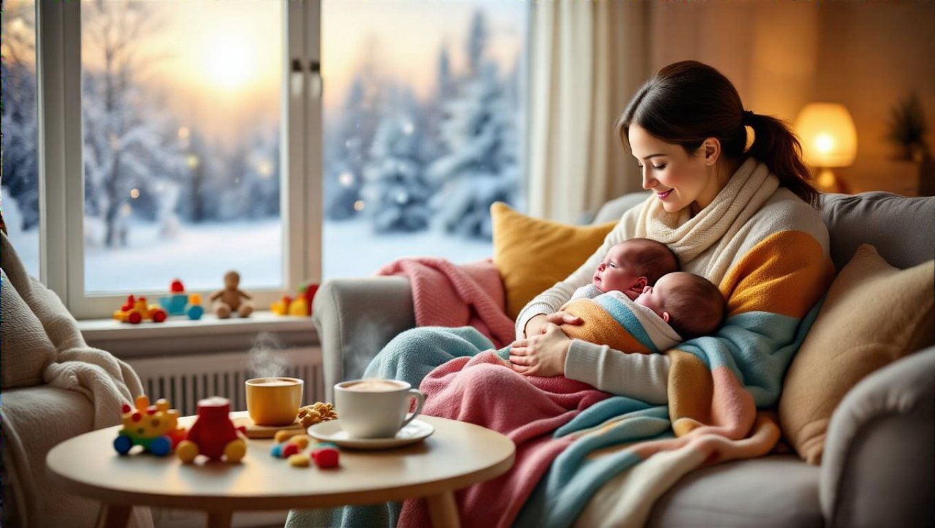 Télre réteges öltözködés javasolt a babáknak.